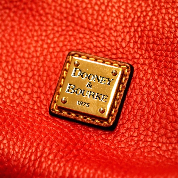 Dooney & Bourke Pebble Grain Katie Crossbody, Vibrant Red - Picture 2 of 8